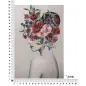 DRUKOWANY OBRAZ LADY FLOWER -A- 80x2,8x120 cm